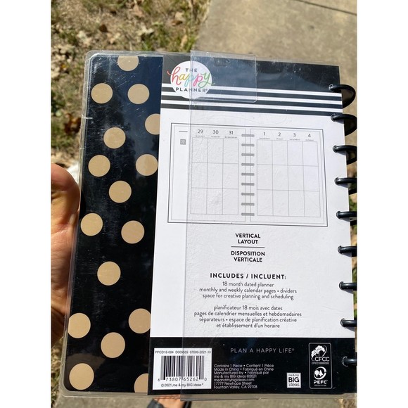 The happy planner- brand new. Polka dots design 2023 - Picture 3 of 3